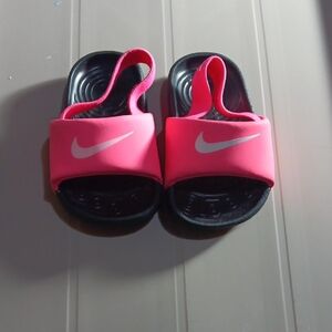 Nike Pink Slide Sandals